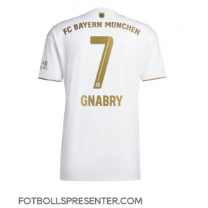 Bayern Munich Serge Gnabry #7 Borta Matchtröja 2022-23 Kortärmad